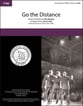 Go the Distance TTBB choral sheet music cover